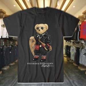 Ralph Lauren Black Polo Bear T-Shirt